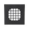 Danco Danco 4-1/4 in. Matte Black Square Stainless Steel Drain Cover 9D00011047 - alternate 4